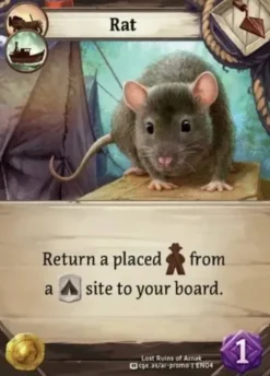 Lost Ruins of Arnak Rat Promo Card (Exp.) (engl.)
