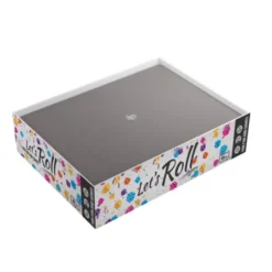 Magnetic Dice Tray Rectangular Black&Gray