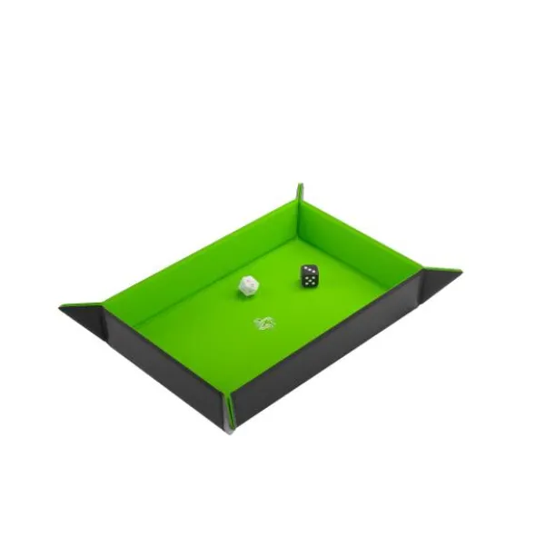 Magnetic Dice Tray Rectangular Black&Green
