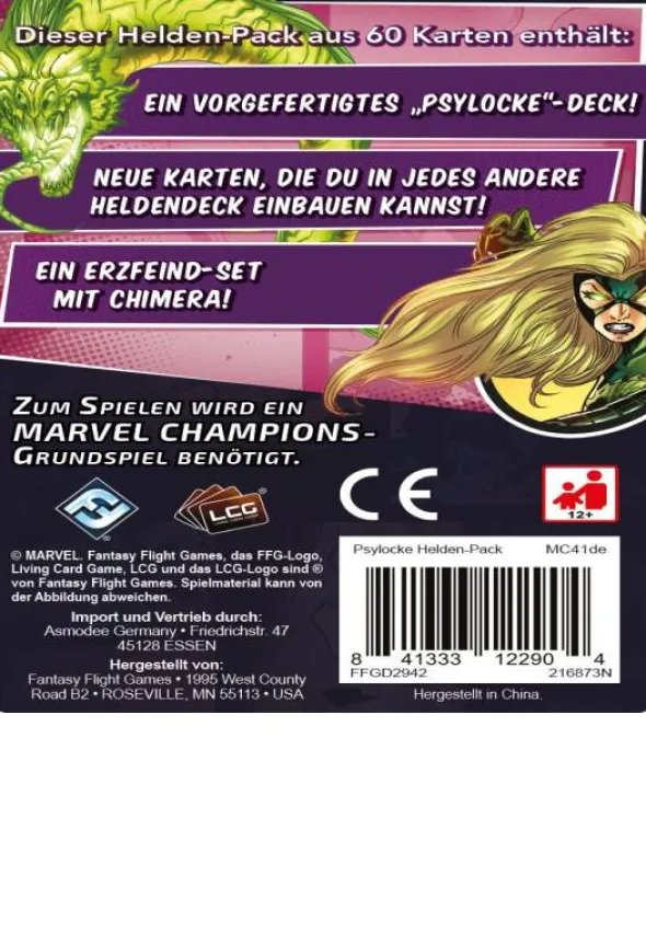 Marvel Champions: Das Kartenspiel - Psylocke (Erw.)