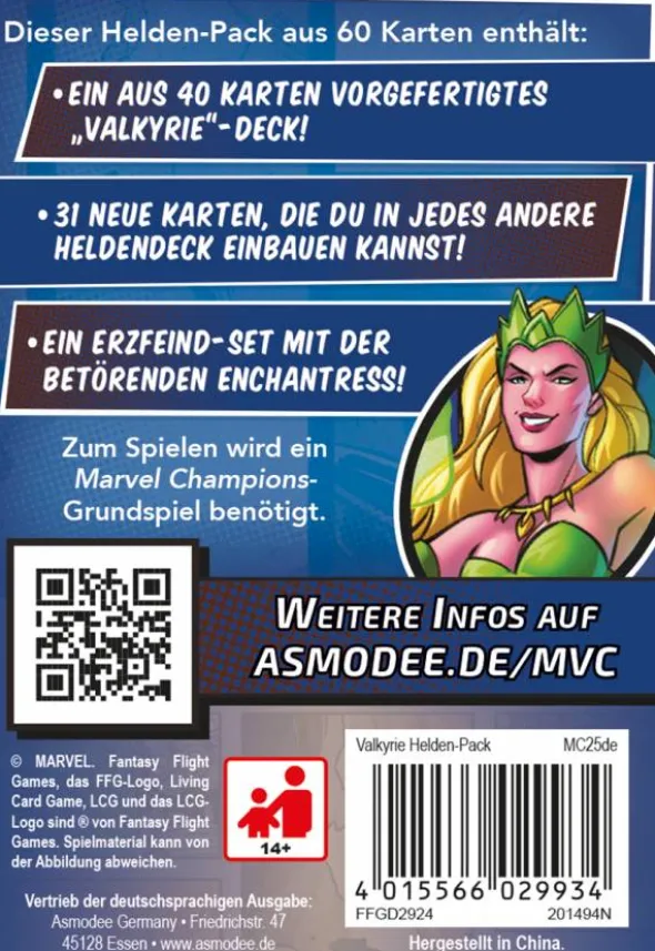 Marvel Champions: Das Kartenspiel - Valkyrie (Erw.)