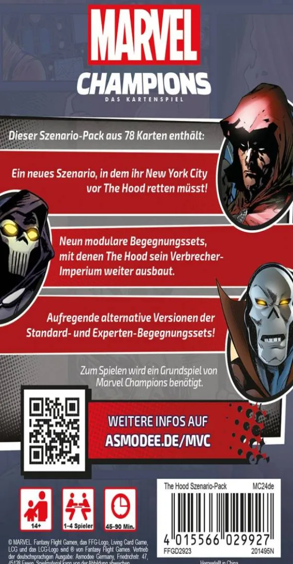 Marvel Champions: Das Kartenspiel - The Hood (Erw.)