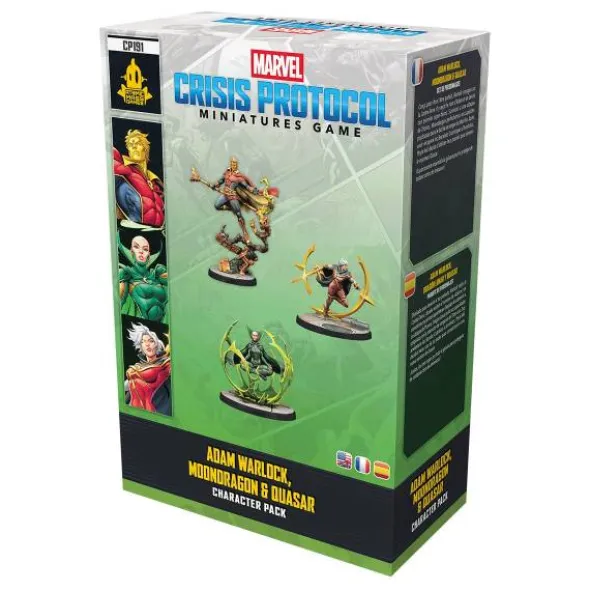 Marvel: Crisis Protocol - Adam Warlock, Moondragon & Quasar Character Pack (Exp.) (engl.)
