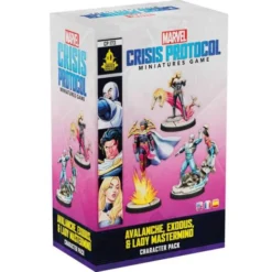 Marvel: Crisis Protocol - Avalanche, Exodus & Lady Mastermind Character Pack (Erw.)
