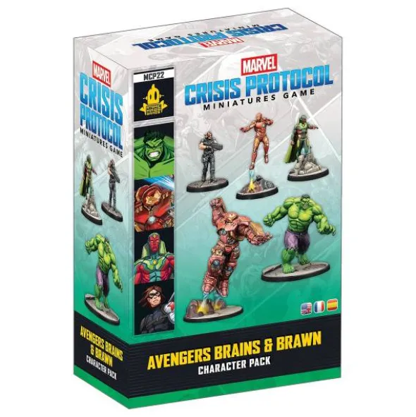 Marvel: Crisis Protocol - Avengers Brains & Brawn Character Pack (Erw.)