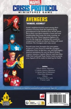 Marvel: Crisis Protocol - Avengers Affiliation Pack (Erw.)