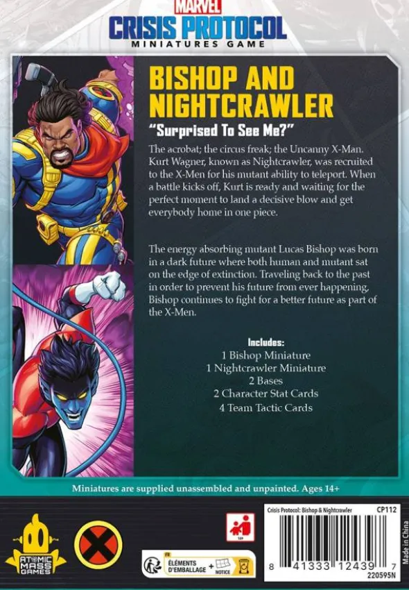 Marvel: Crisis Protocol - Bishop & Nightcrawler (Erw.)
