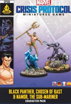 Marvel: Crisis Protocol - Black Panther, Chosen of Bast & Namor, the Sub-Mariner (Erw.)