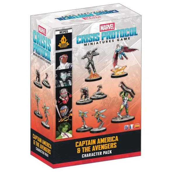 Marvel: Crisis Protocol - Captain America & the Avengers Character Pack (Erw.)