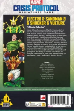 Marvel: Crisis Protocol - Electro, Sandman, Shocker & Vulture (Erw.)
