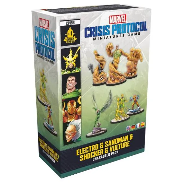 Marvel: Crisis Protocol - Electro, Sandman, Shocker & Vulture (Erw.)
