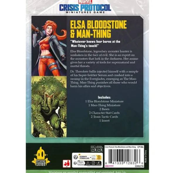 Marvel: Crisis Protocol - Elsa Bloodstone & Man-Thing Character Pack (Erw.)