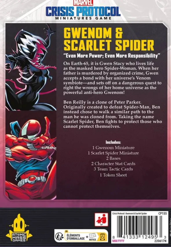 Marvel: Crisis Protocol - Gwenom & Scarlet Spider (Erw.)
