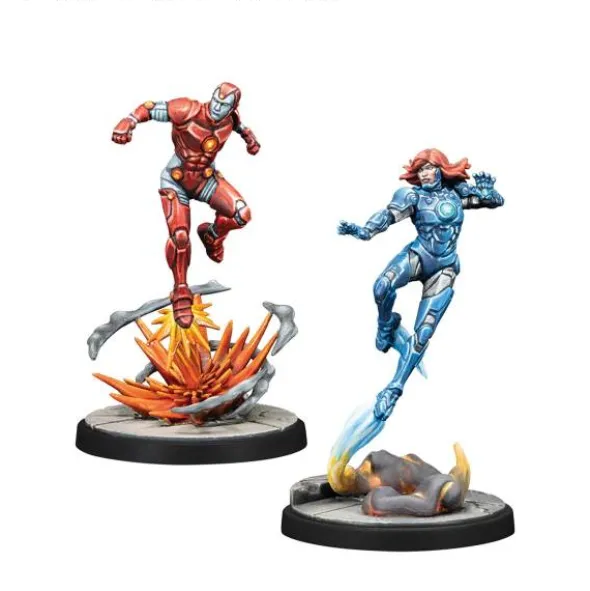 Marvel: Crisis Protocol - Iron Lad, Iron Monger, Kang the Conqueror & Rescue Character Pack (Erw.)