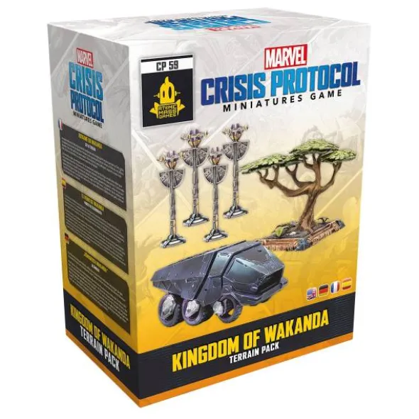 Marvel: Crisis Protocol - Kingdom of Wakanda Terrain Pack (Erw.)