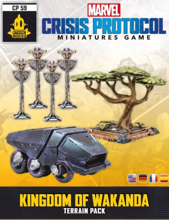 Marvel: Crisis Protocol - Kingdom of Wakanda Terrain Pack (Erw.)