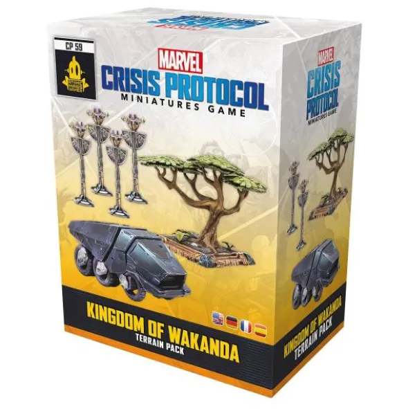 Marvel: Crisis Protocol - Kingdom of Wakanda Terrain Pack (Erw.)