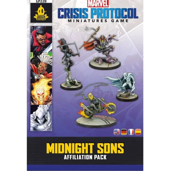 Marvel Crisis Protocol - Midnight Sons Affiliation Pack (Erw.)