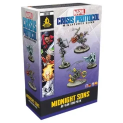 Marvel Crisis Protocol - Midnight Sons Affiliation Pack (Erw.)