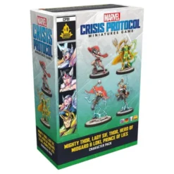 Marvel: Crisis Protocol - Mighty Thor, Lady Sif, Thor, Hero of Midgard & Loki, Prince of Lies (Erw.)