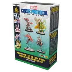 Marvel: Crisis Protocol - Mighty Thor, Lady Sif, Thor, Hero of Midgard & Loki, Prince of Lies (Erw.)