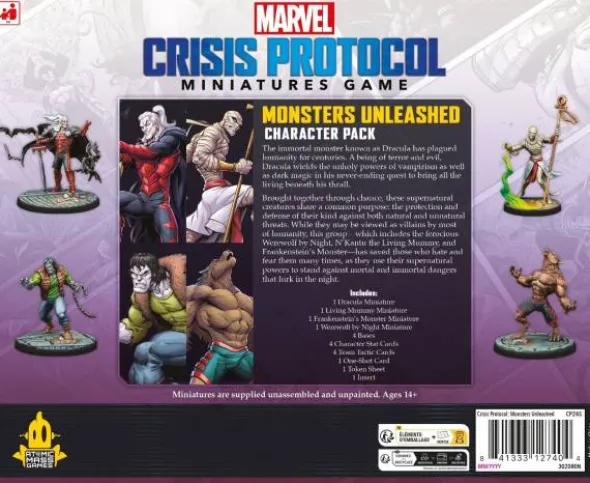 Marvel: Crisis Protocol - Monsters Unleashed Character Pack (Erw.)