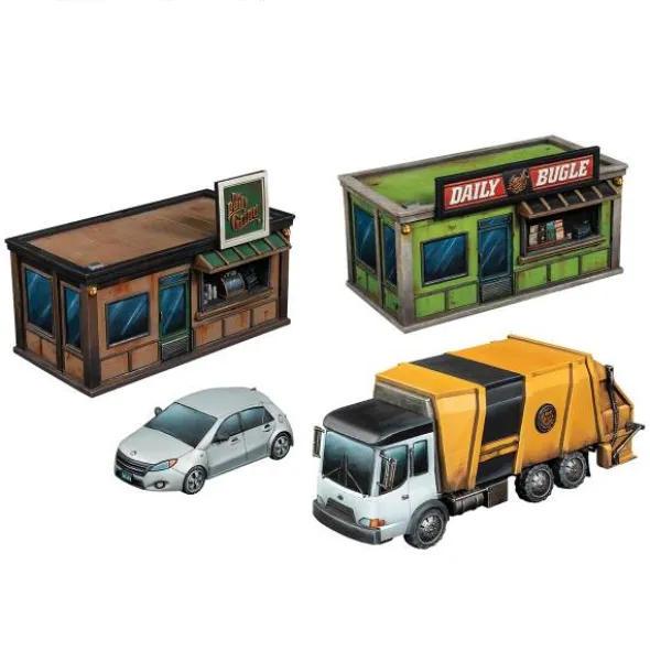Marvel: Crisis Protocol - NYC City Block Terrain Collection (engl.)