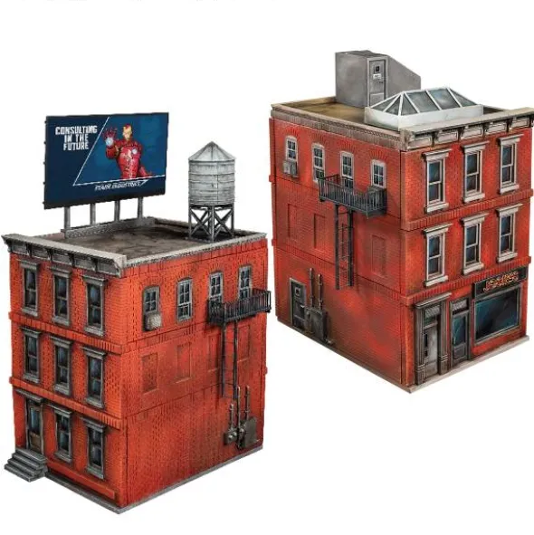 Marvel: Crisis Protocol - NYC City Block Terrain Collection (engl.)