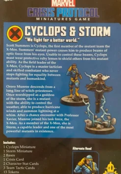 Marvel Crisis Protocol: Storm and Cyclops (Exp.) (engl.)