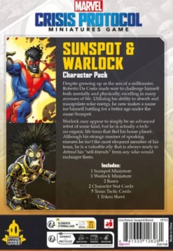 Marvel: Crisis Protocol - Sunspot & Warlock (Erw.)