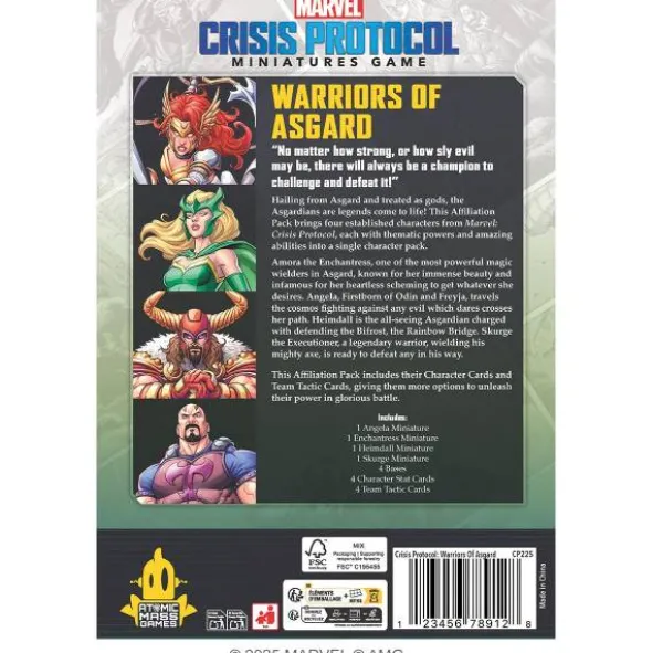 Marvel: Crisis Protocol - Warriors of Asgard Affiliation Pack (Erw.)