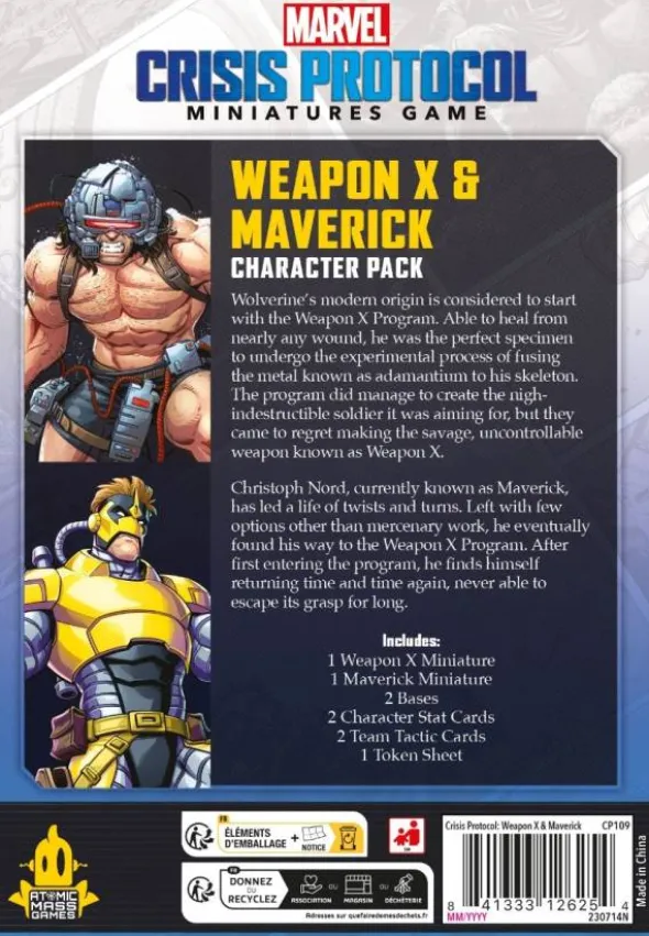 Marvel: Crisis Protocol - Weapon X & Maverick (Erw.)