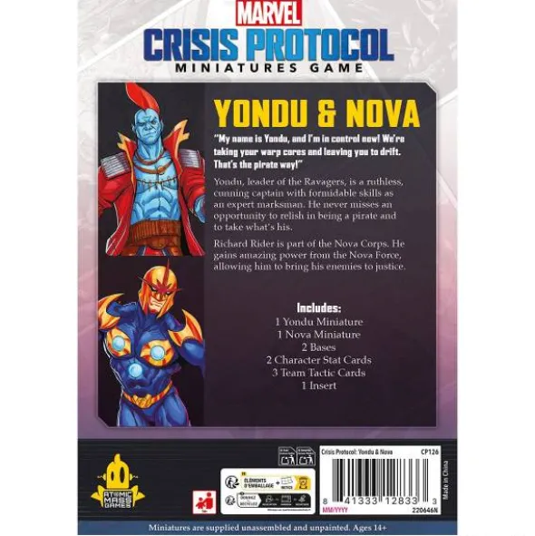 Marvel: Crisis Protocol - Yondu & Nova Character Pack (Erw.)