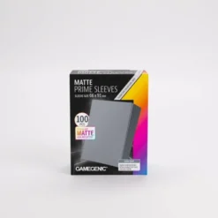 Matte Prime Sleeves Dark Gray 66mm x 91mm