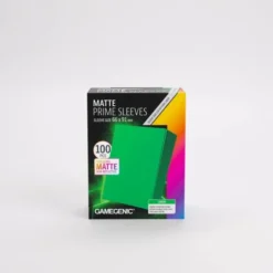Matte Prime Sleeves Green 66mm x 91mm
