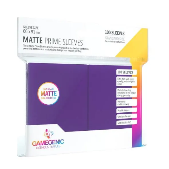 Matte Prime Sleeves Purple