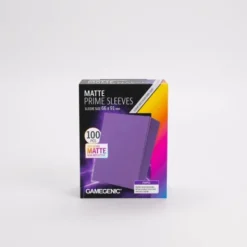 Matte Prime Sleeves Purple 66mm x 91mm