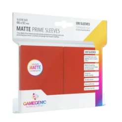 Matte PRIME Sleeves Red