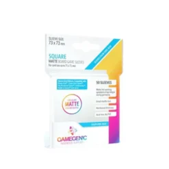 MATTE Square-Sized Sleeves Clear