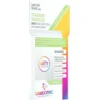 MATTE Standard American-Sized Boardgame Sleeves Clear 59mm x 91mm