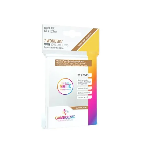 MATTE 7 Wonders Sleeves Clear