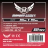 Medium Square Card Sleeves 80mm x 80mm - 7125