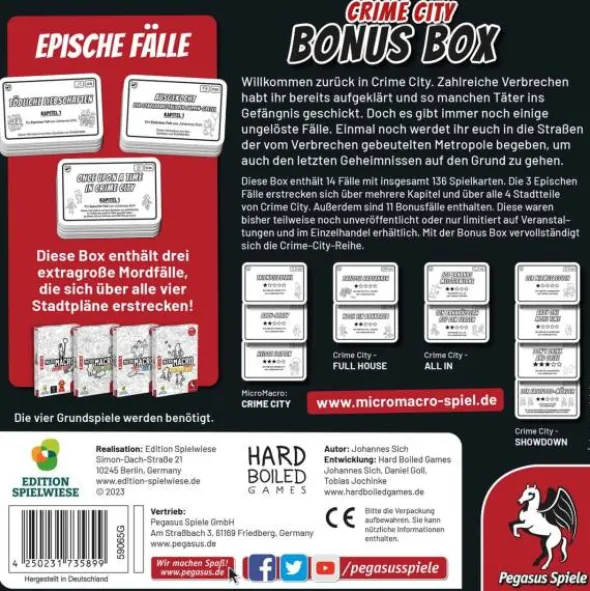 MicroMacro: Crime City - Bonus Box (deutsch)