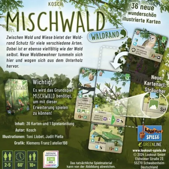 Mischwald - Waldrand (2. Erw.)