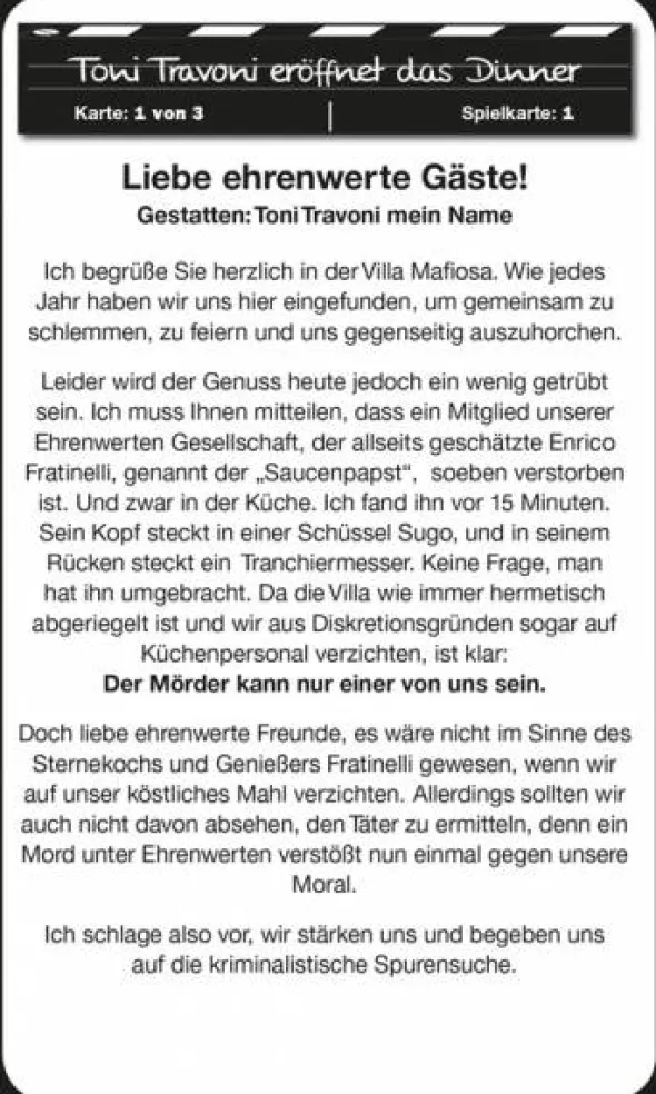 Mord in der Villa Mafiosa
