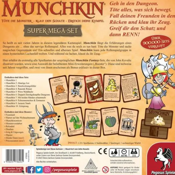 Munchkin Fantasy Super-Mega-Set