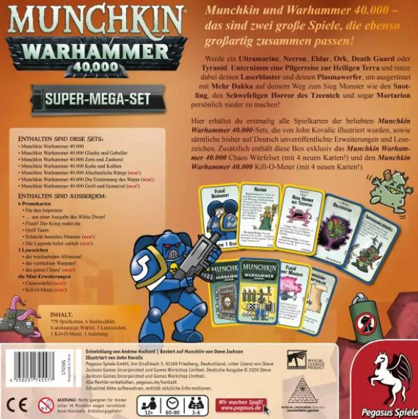 Munchkin Warhammer 40K Super Mega Set