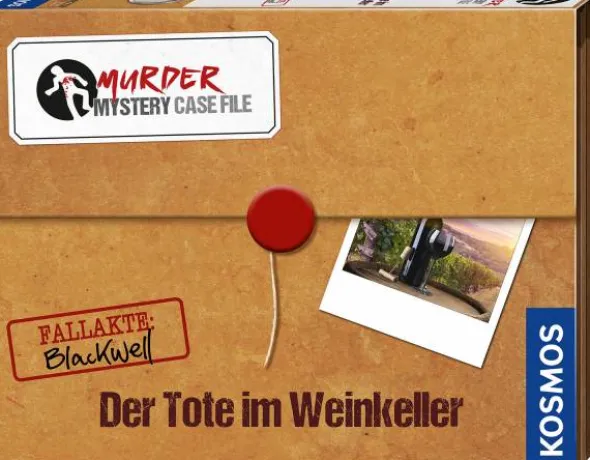 Murder Mystery Case File - Der Tote im Weinkeller