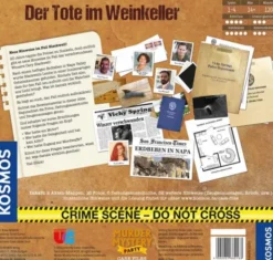 Murder Mystery Case File - Der Tote im Weinkeller