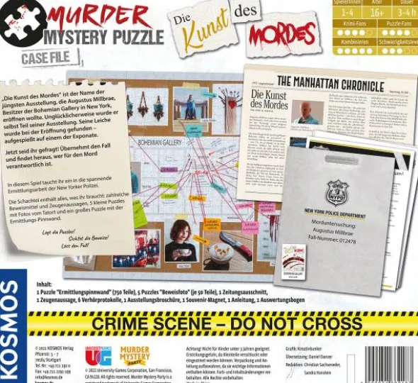 Murder Mystery Puzzle - Die Kunst des Mordes